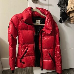 SAM Vibrant Red Quilted Jacket